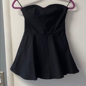 Forever 21 black dressy romper
